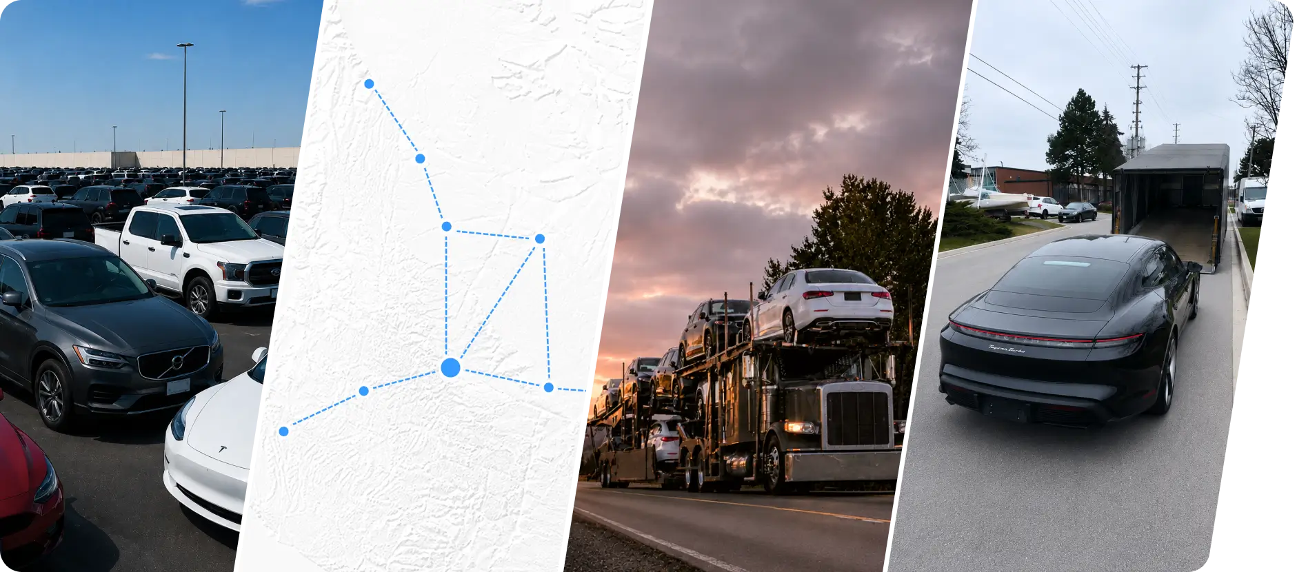 Vehicle transport route planning